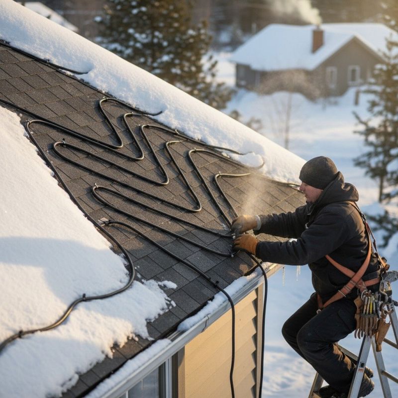 Heat Tape Installation in Bellevue, WA