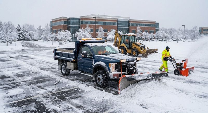 Parking Lot Snow Plowing in Long Island, NY