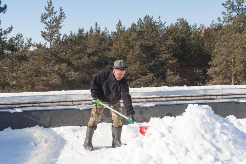 Rooftop Snow Removal in Long Island, NY